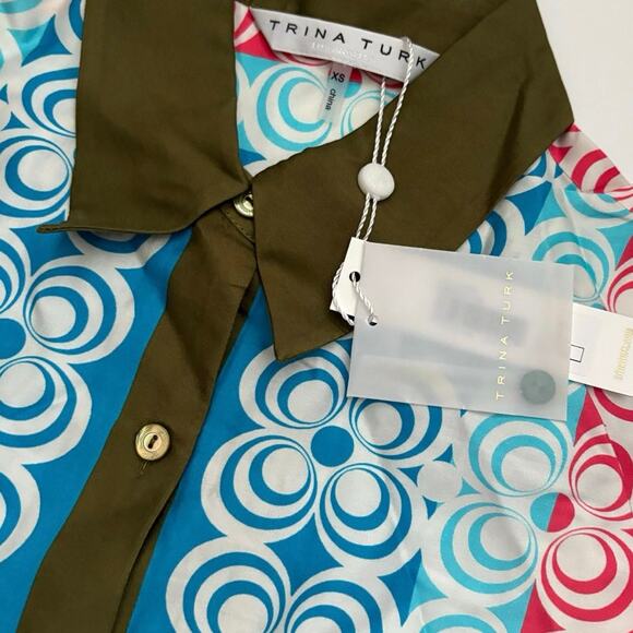 Trina Turk NWT Ember 2 Top Size XS - Picture 3 of 6